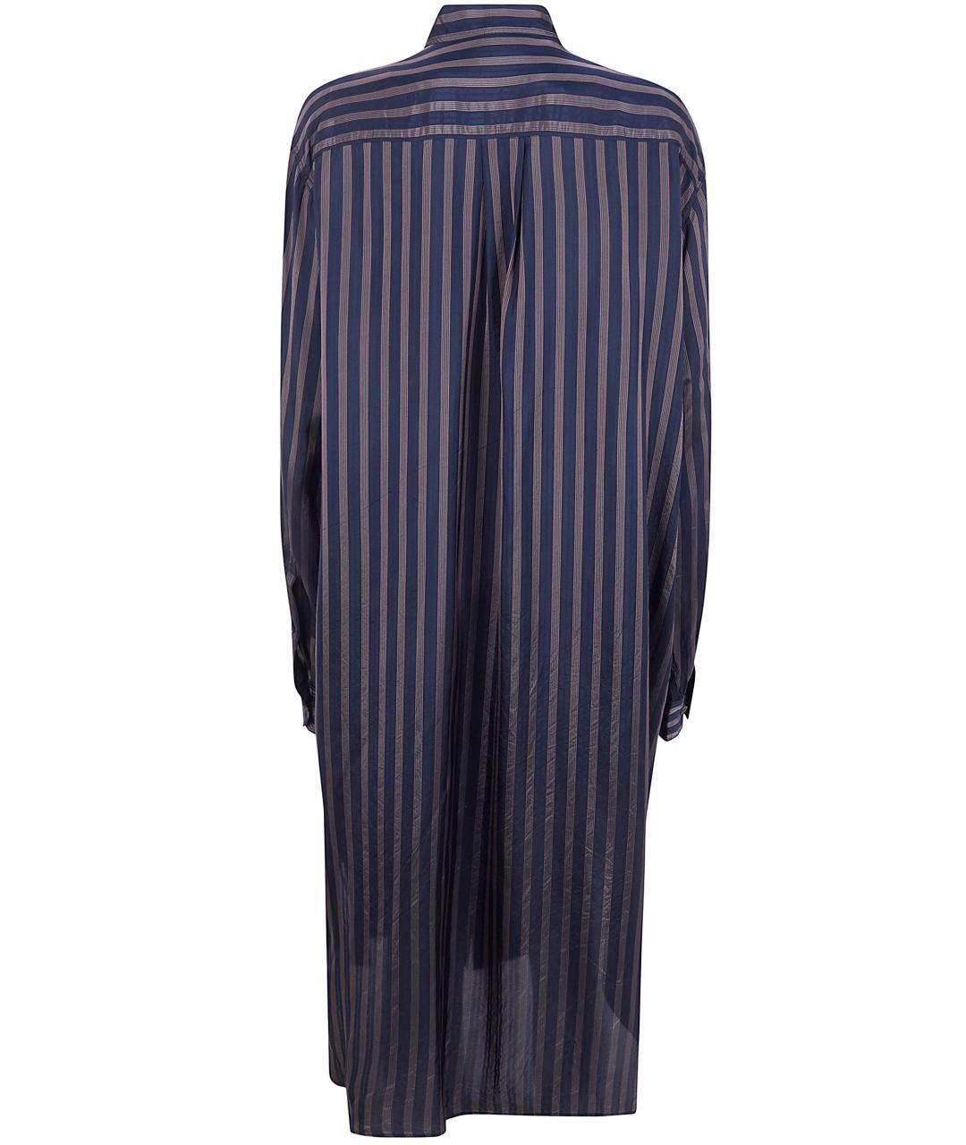 DRIES VAN NOTEN Синее вискозное повседневное платье, фото 2