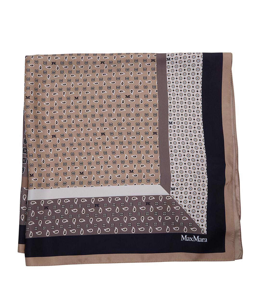 MAX MARA Мульти шелковый платок, фото 1