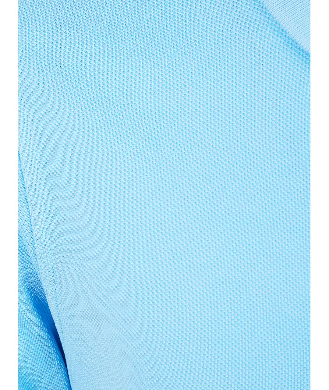 TOM FORD Голубое поло с коротким рукавом, фото 3