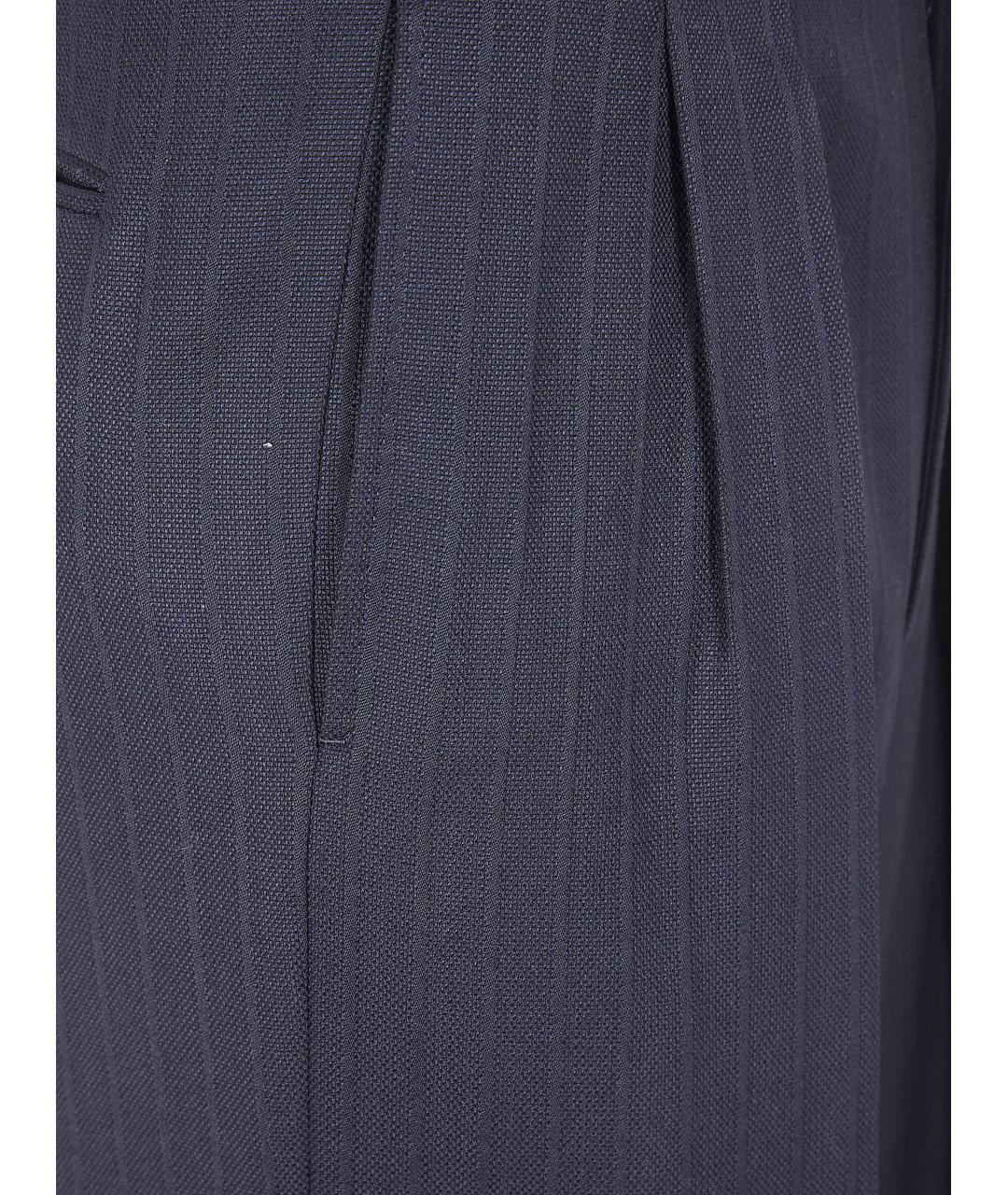 TOM FORD Черные шерстяные классические брюки, фото 3