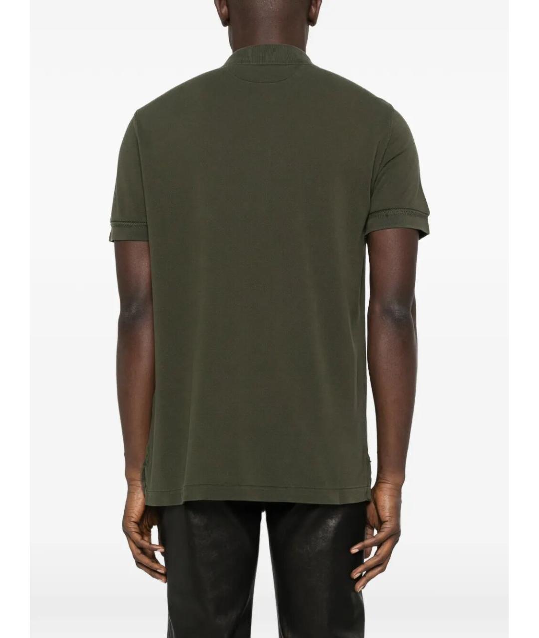 TOM FORD Зеленые поло с коротким рукавом, фото 3
