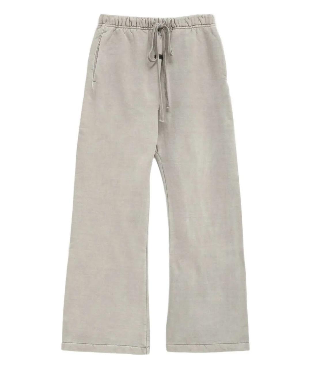 FEAR OF GOD ESSENTIALS Серые хлопковые повседневные брюки, фото 1