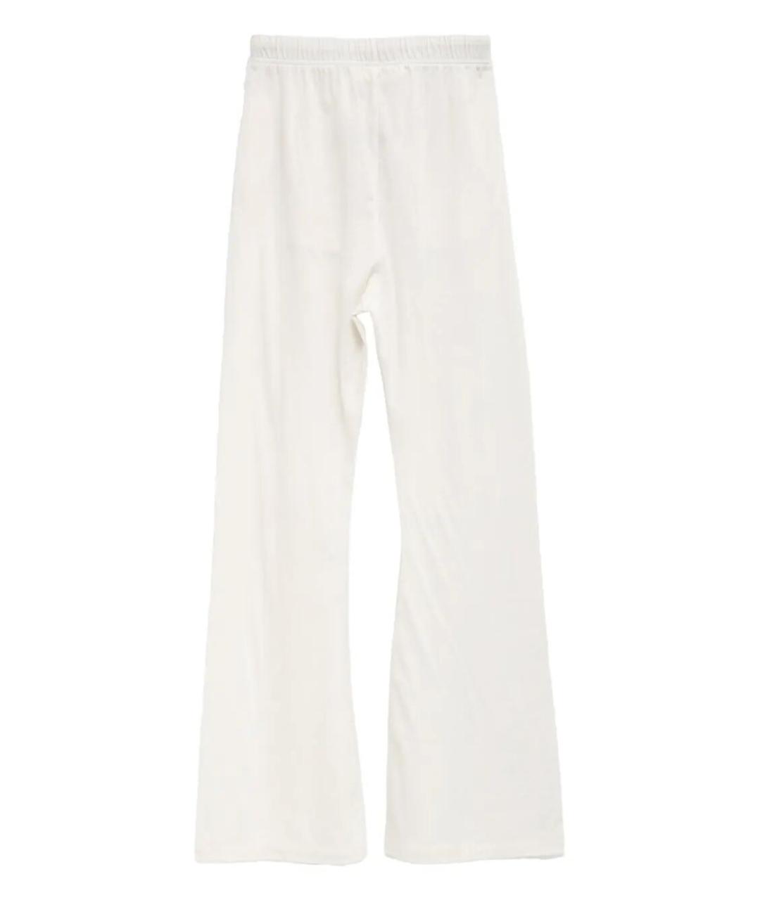 FEAR OF GOD ESSENTIALS Белые полиэстеровые прямые брюки, фото 3