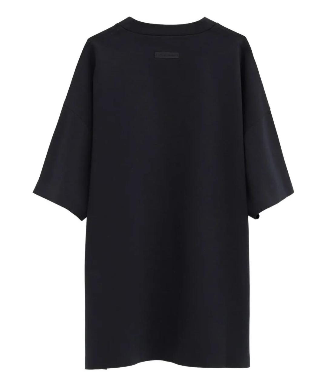 FEAR OF GOD ESSENTIALS Черная футболка, фото 2
