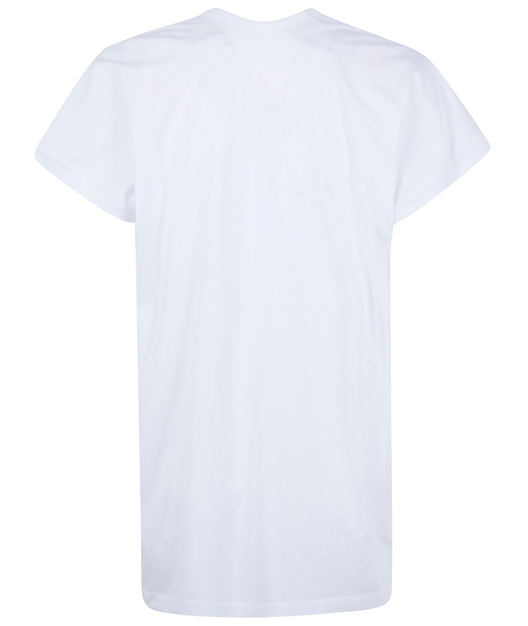 DRIES VAN NOTEN Белая хлопковая футболка, фото 2