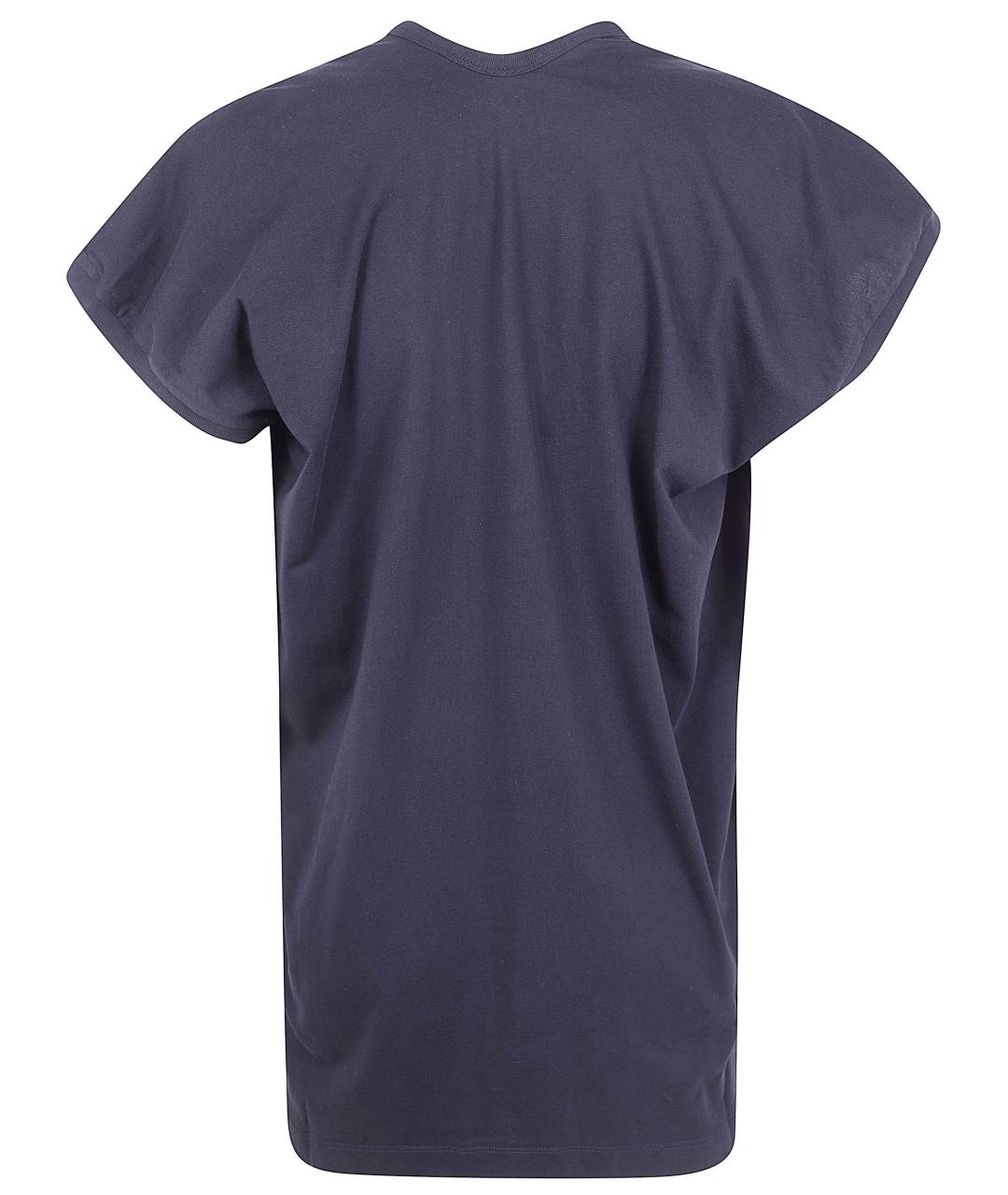 DRIES VAN NOTEN Черная хлопковая футболка, фото 2