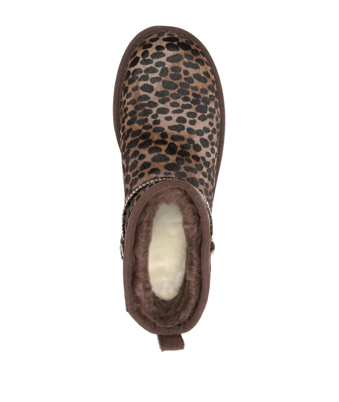 UGG AUSTRALIA Коричневые ботинки, фото 4