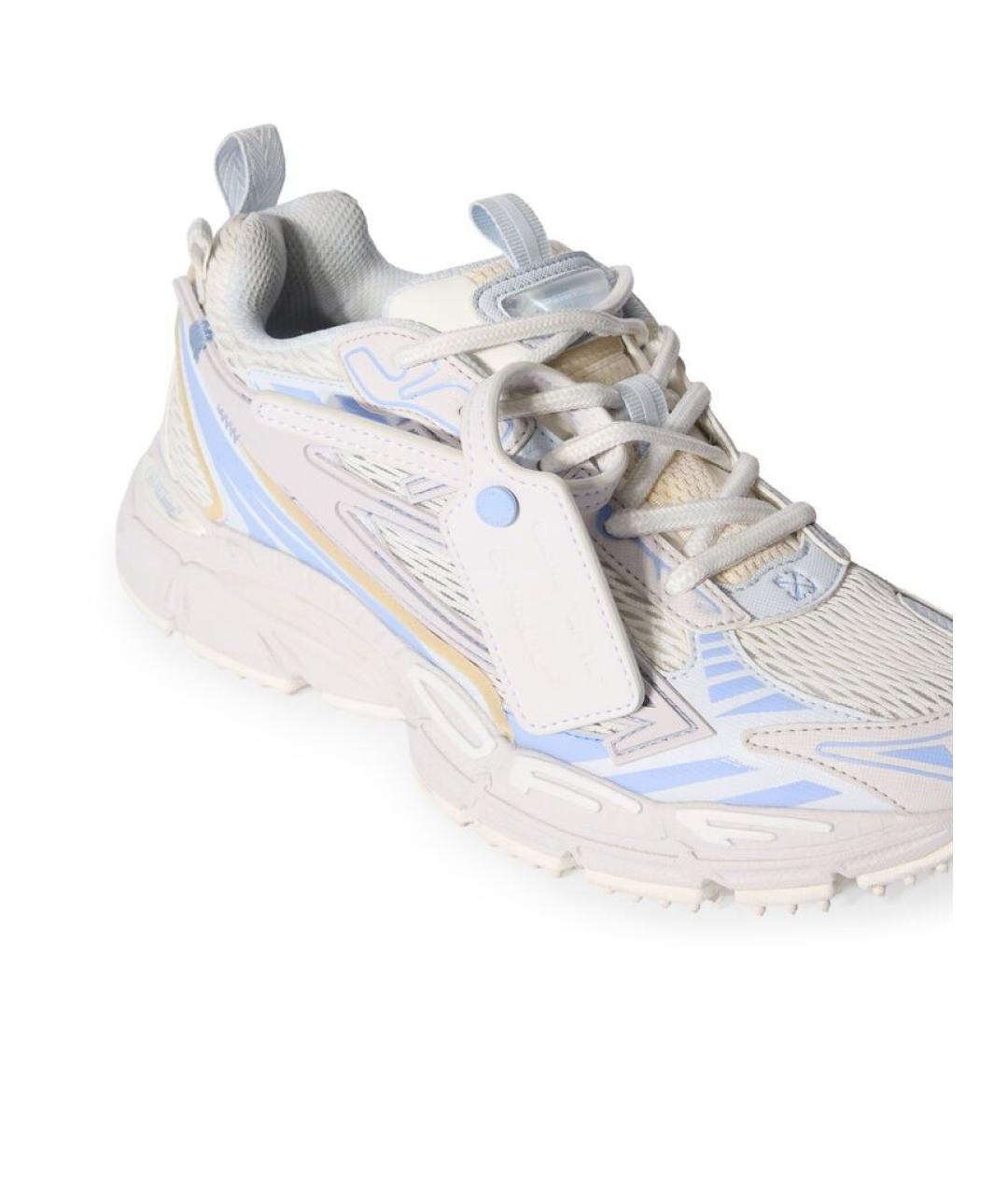 OFF-WHITE Белые синтетические кроссовки, фото 5