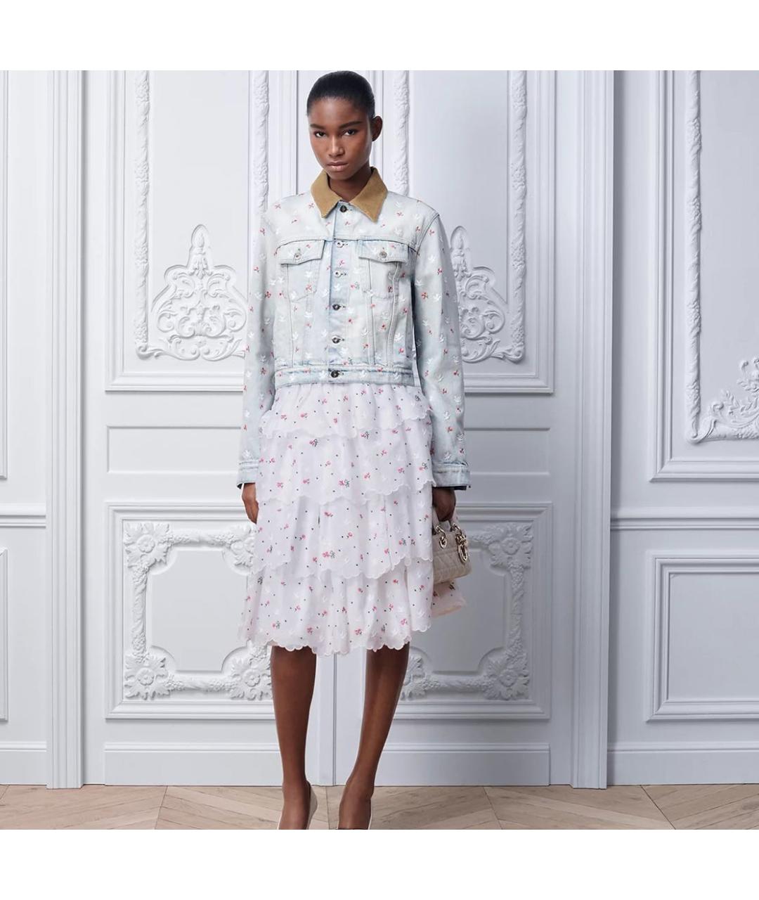 CHRISTIAN DIOR Голубая деним куртка, фото 3