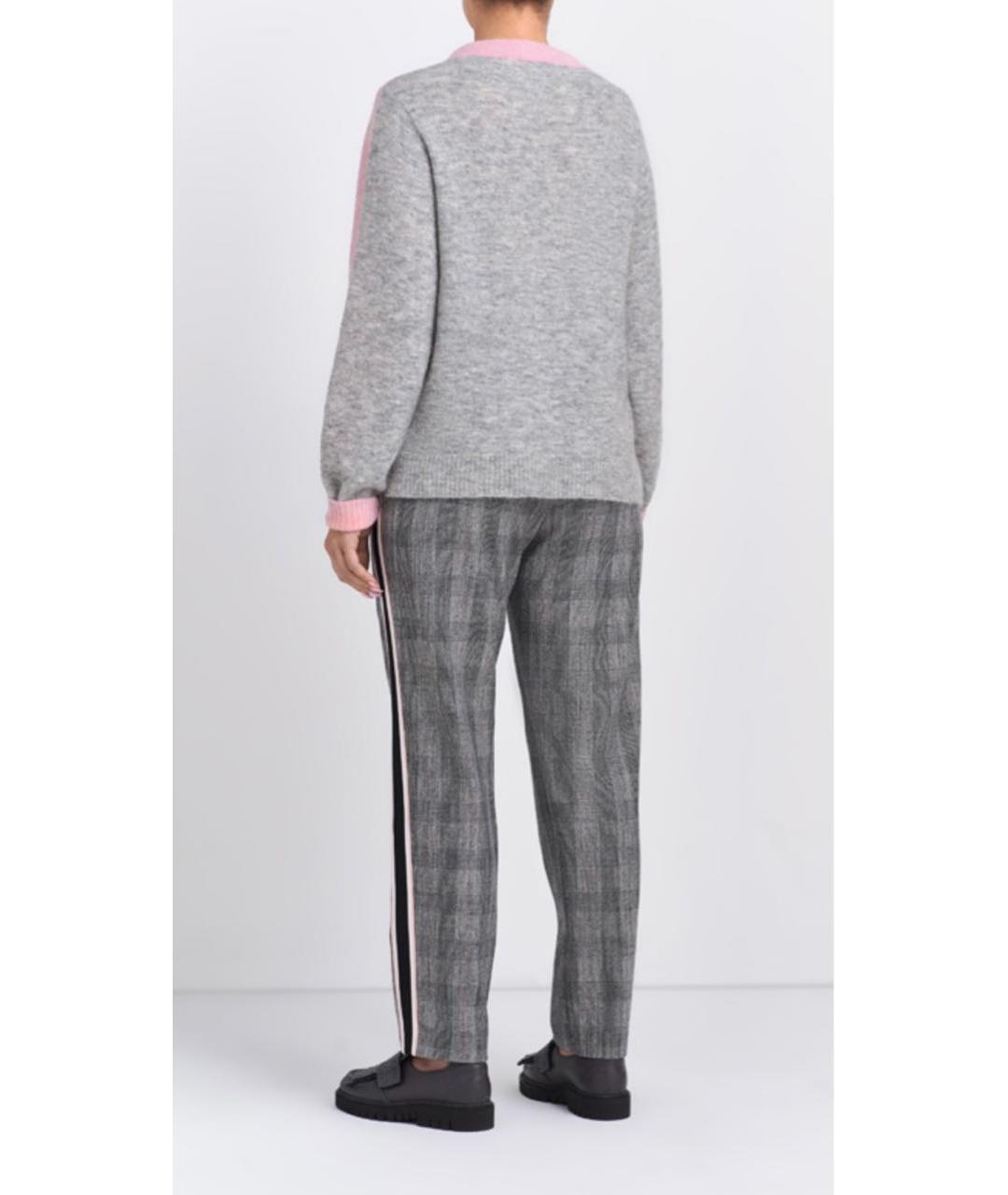 BOGNER Серые шерстяные брюки узкие, фото 3