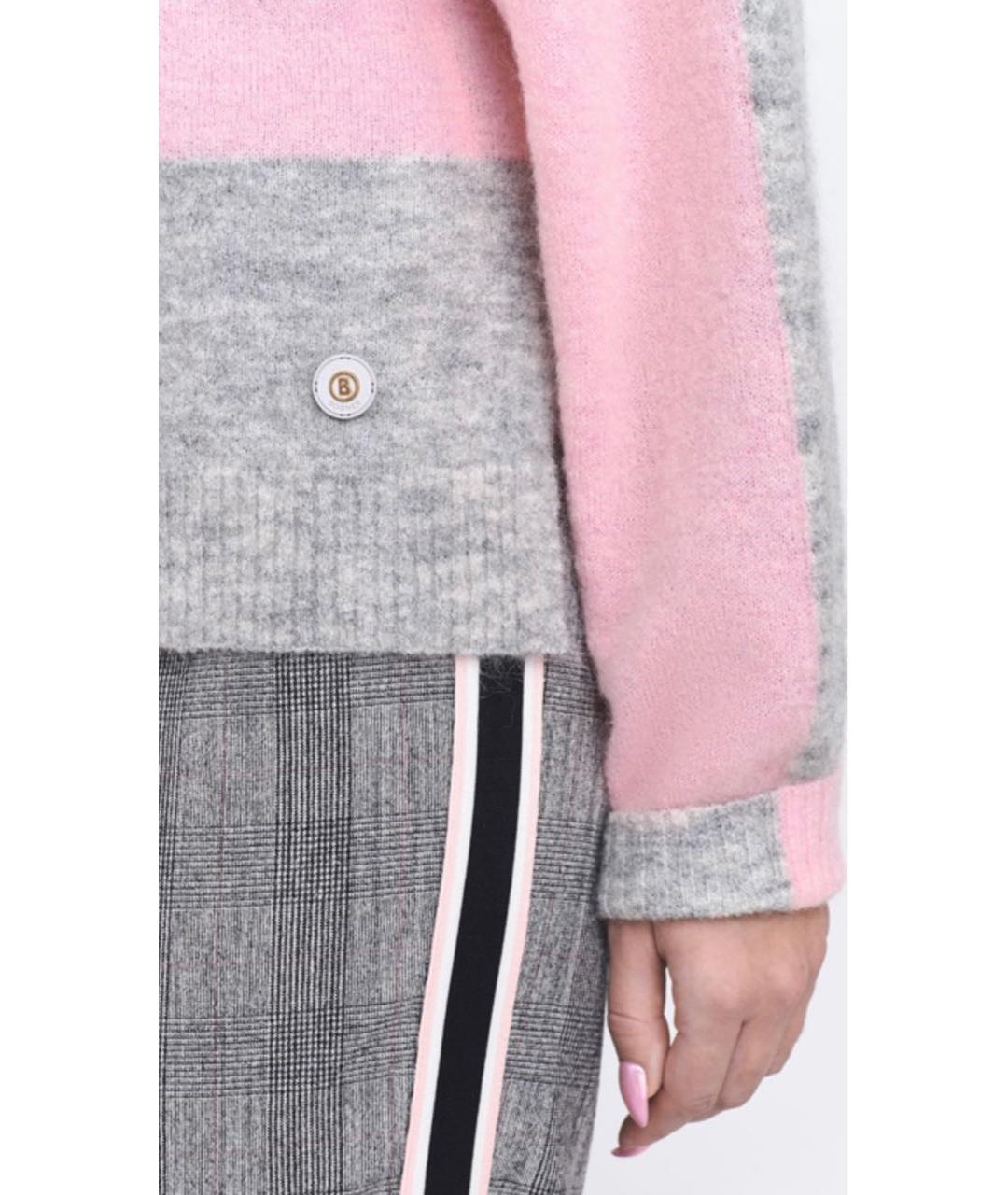 BOGNER Серые шерстяные брюки узкие, фото 4