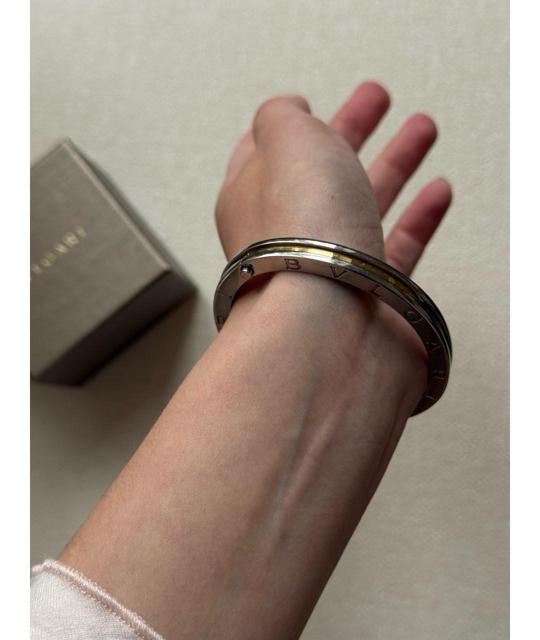 BVLGARI Серебрянный браслет из желтого золота, фото 3