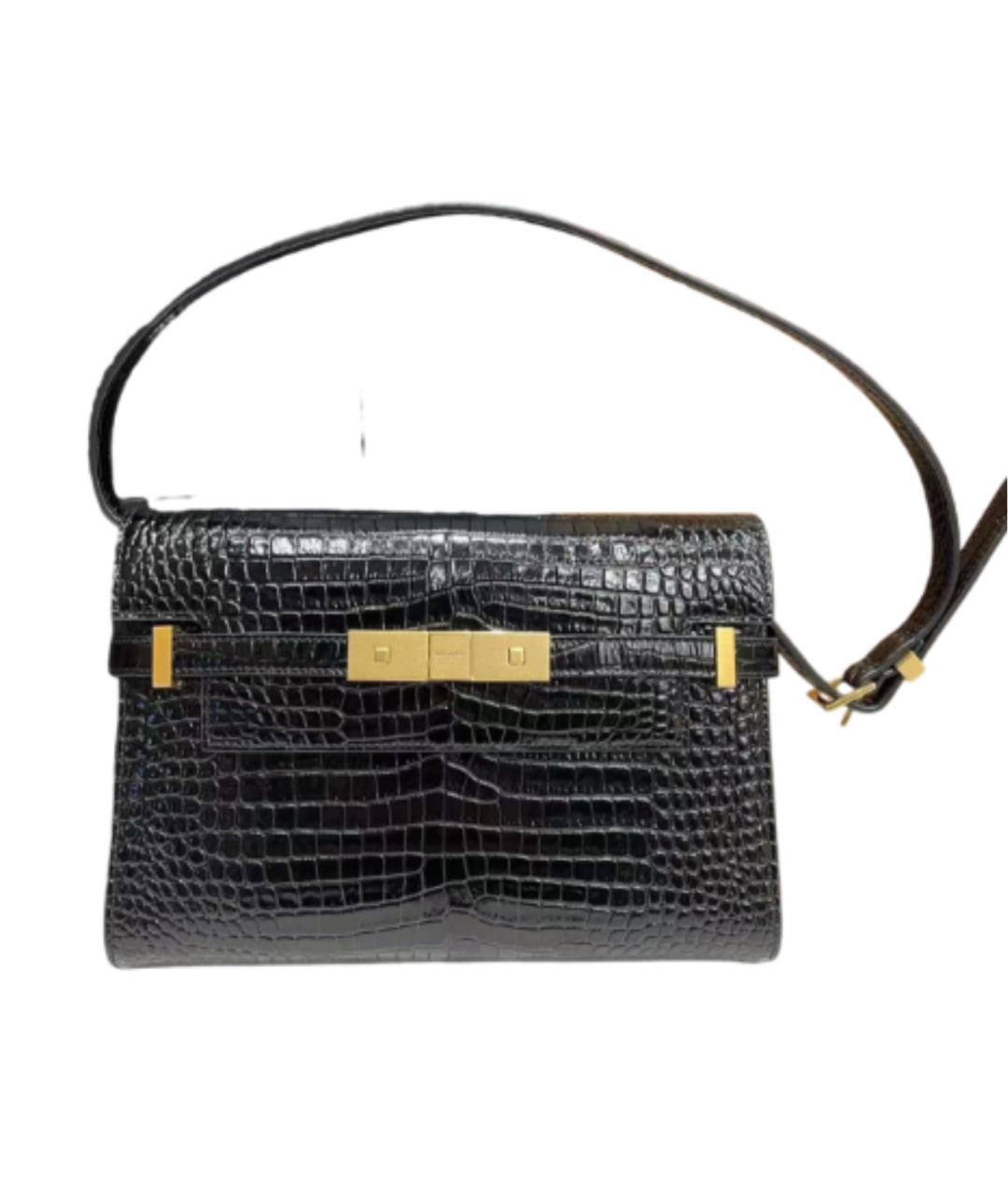 SAINT LAURENT Черная сумка через плечо, фото 8