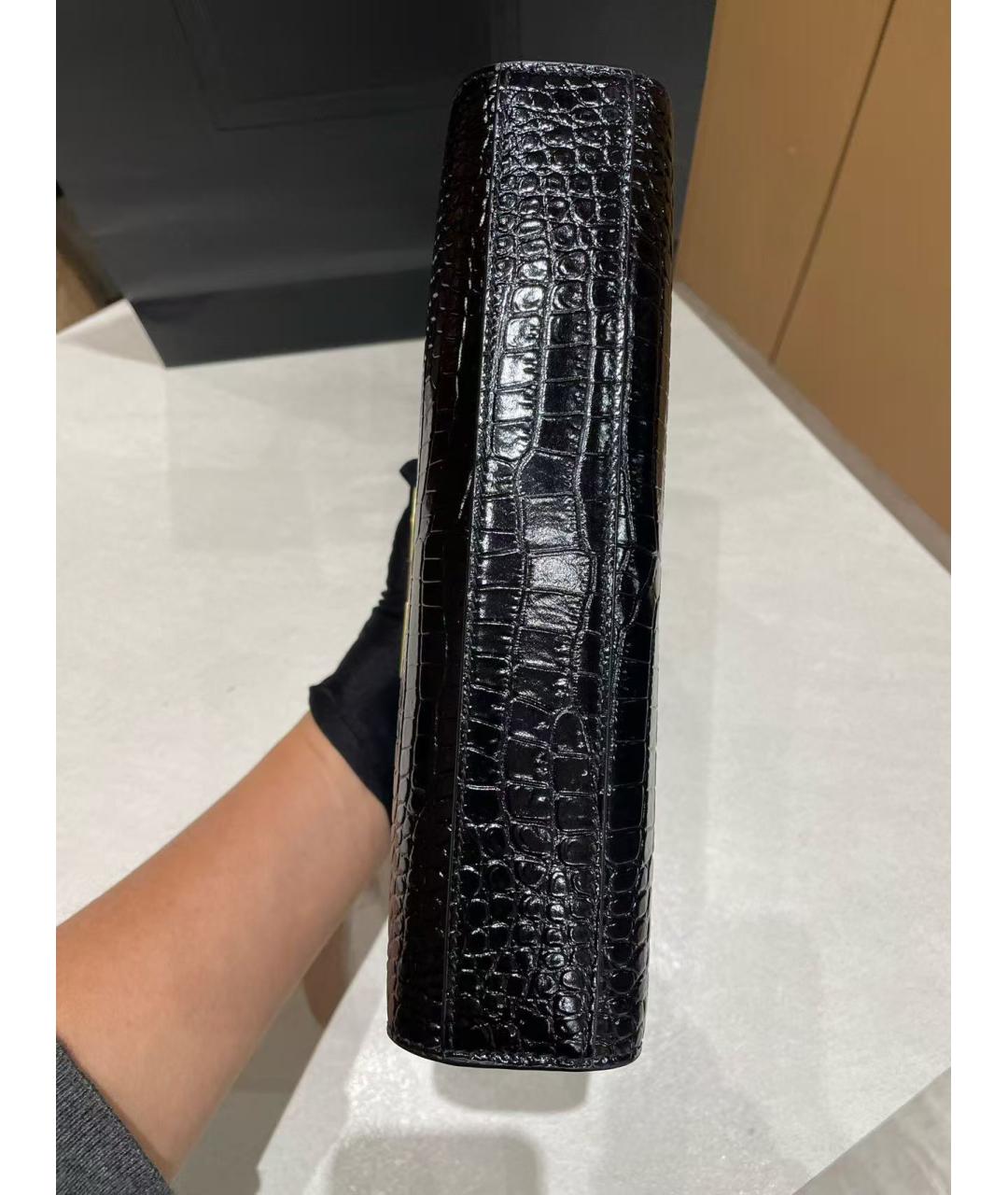 SAINT LAURENT Черная сумка через плечо, фото 7