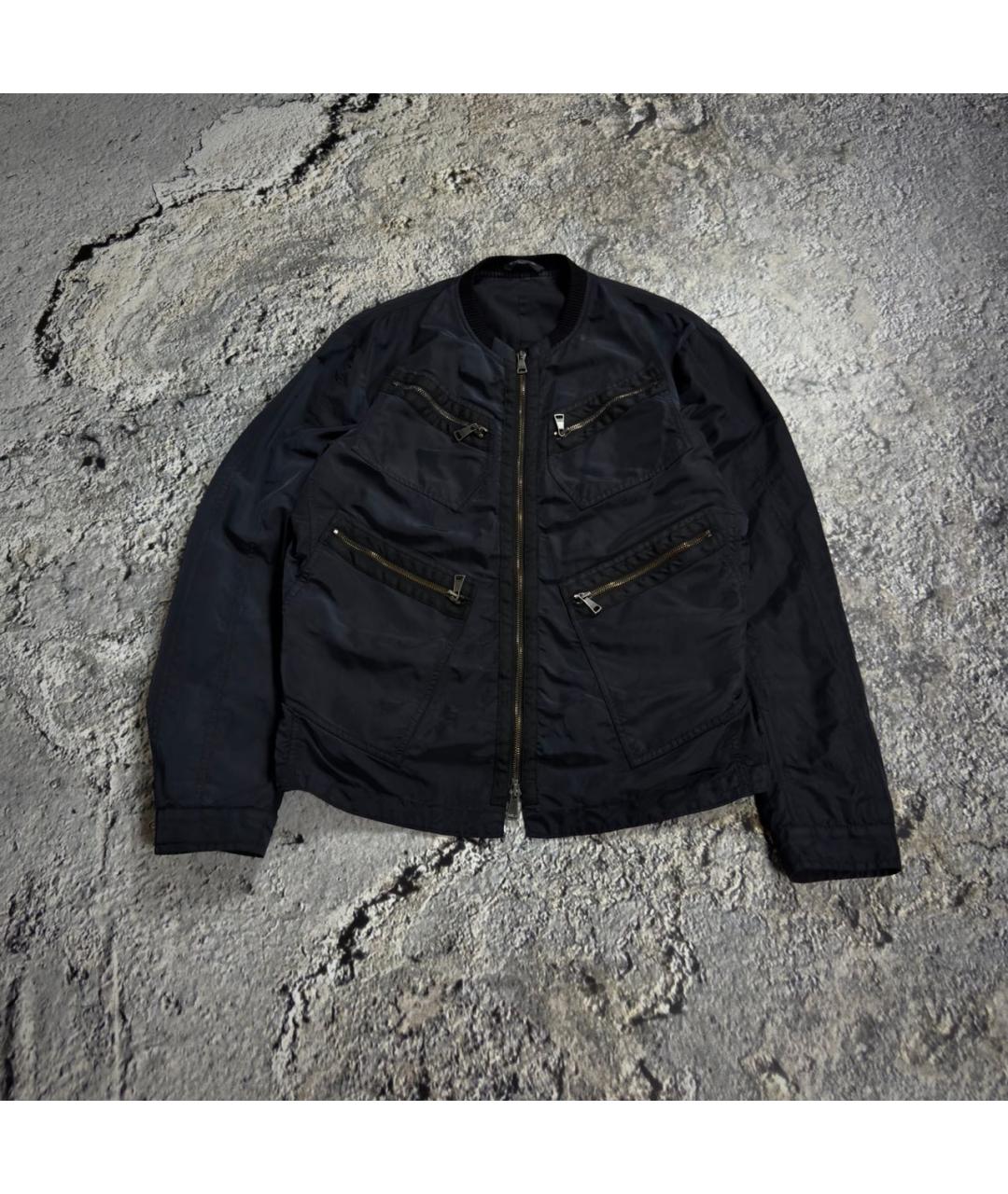 DOLCE&GABBANA Черная полиамидовая куртка, фото 8