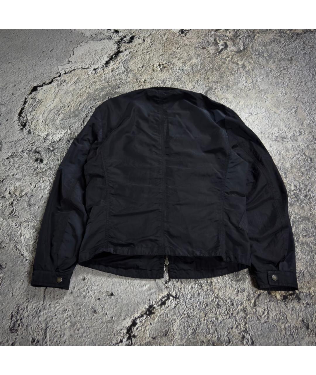 DOLCE&GABBANA Черная полиамидовая куртка, фото 2