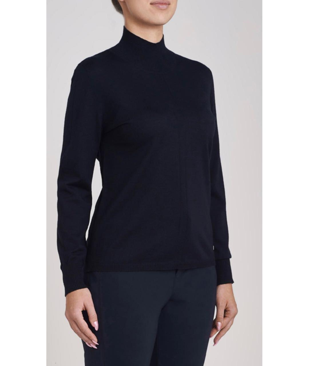 BOGNER Черная шерстяная водолазка, фото 3