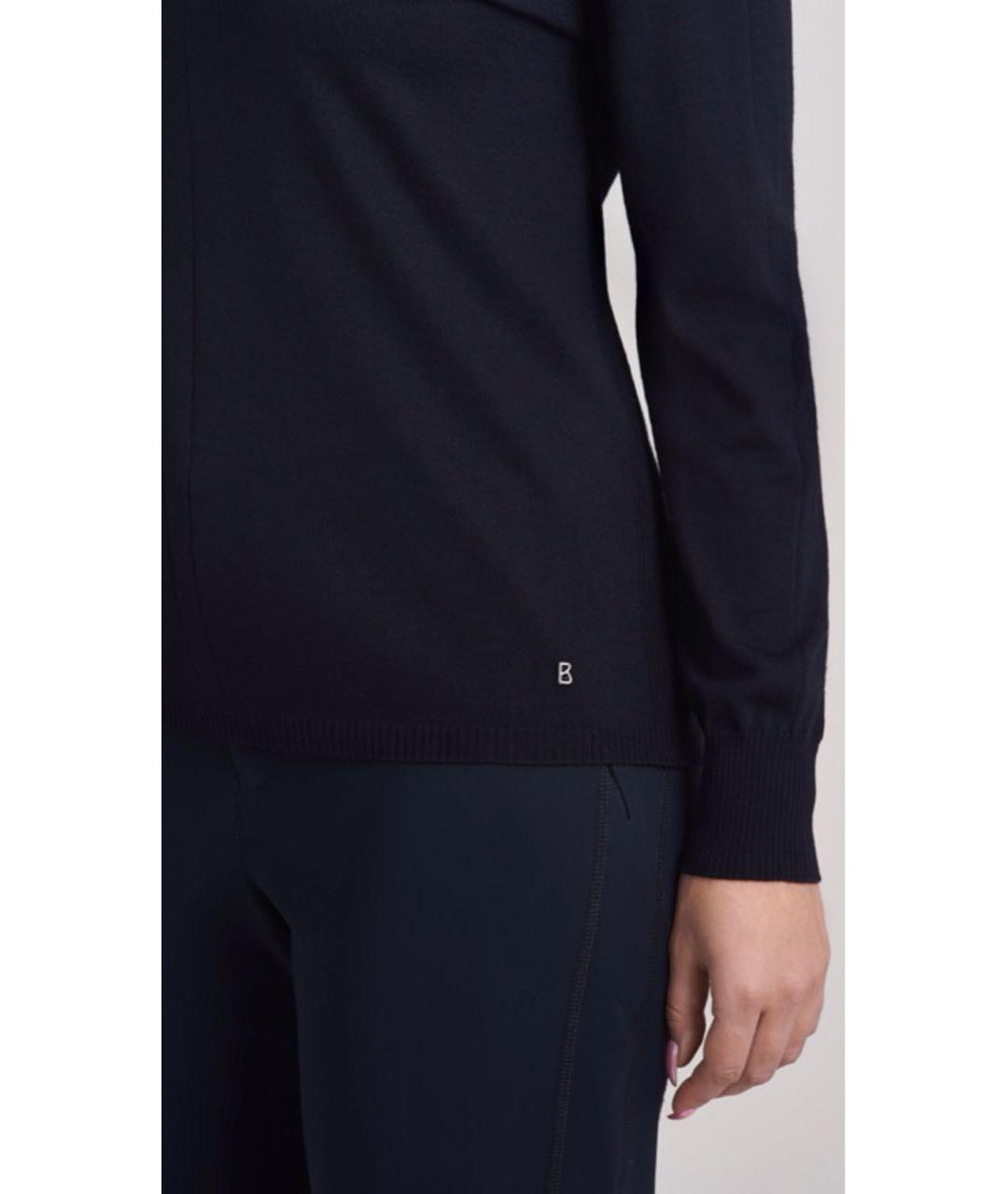 BOGNER Черная шерстяная водолазка, фото 5