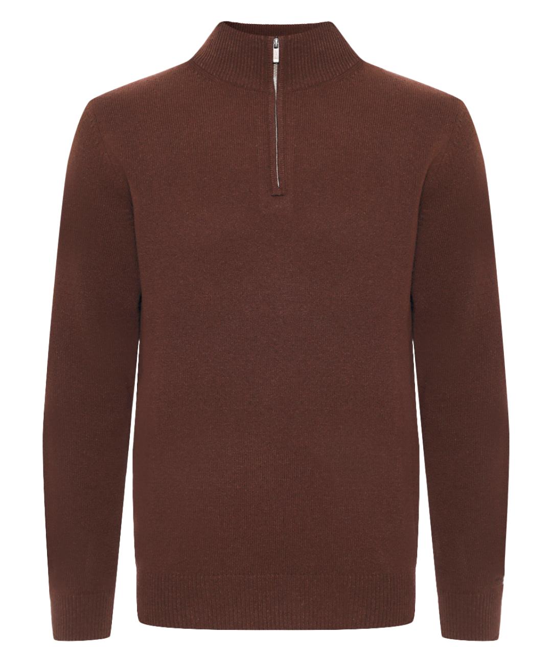 MC2 SAINT BARTH Коричневый шерстяной джемпер / свитер, фото 1