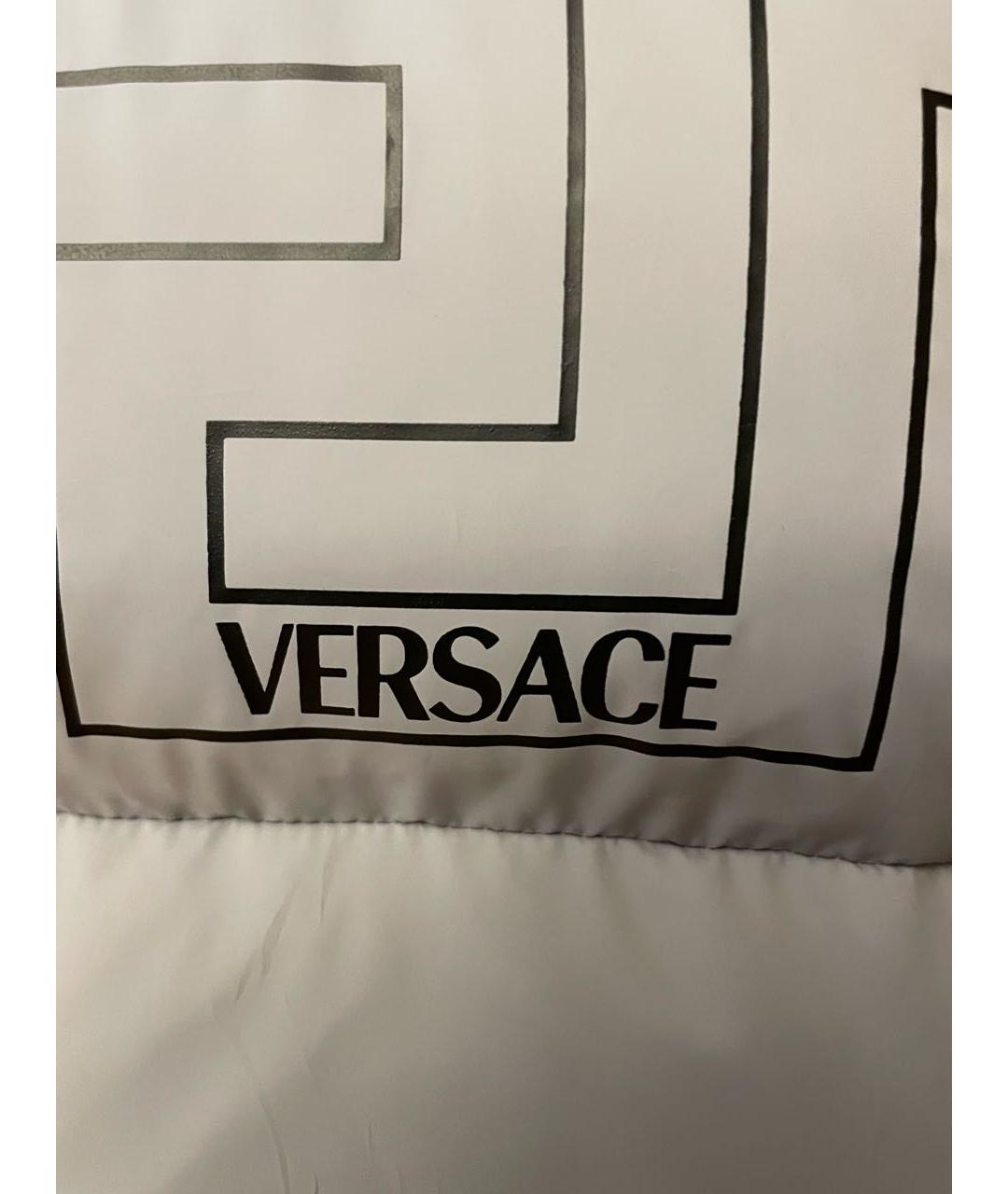VERSACE Серый полиэстеровый жилет, фото 5