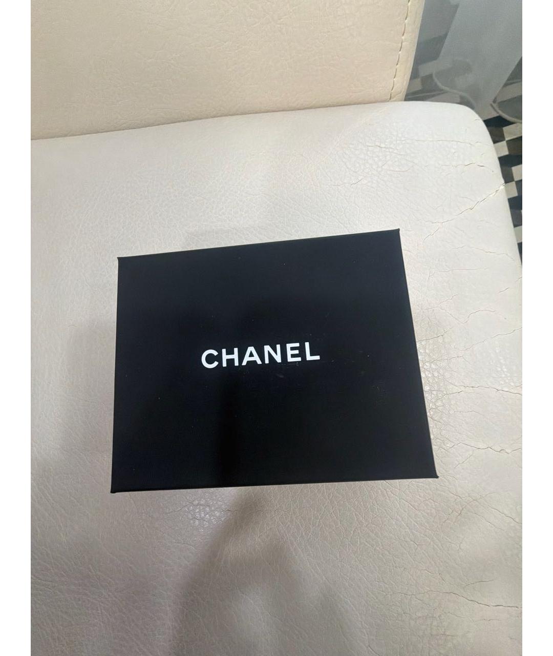 CHANEL Золотые металлические серьги, фото 5