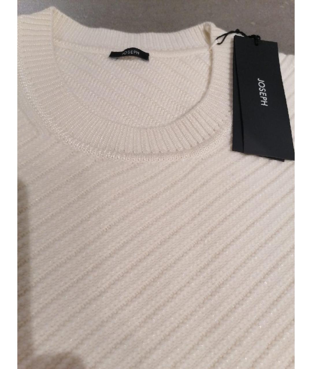 JOSEPH Белый шерстяной джемпер / свитер, фото 3