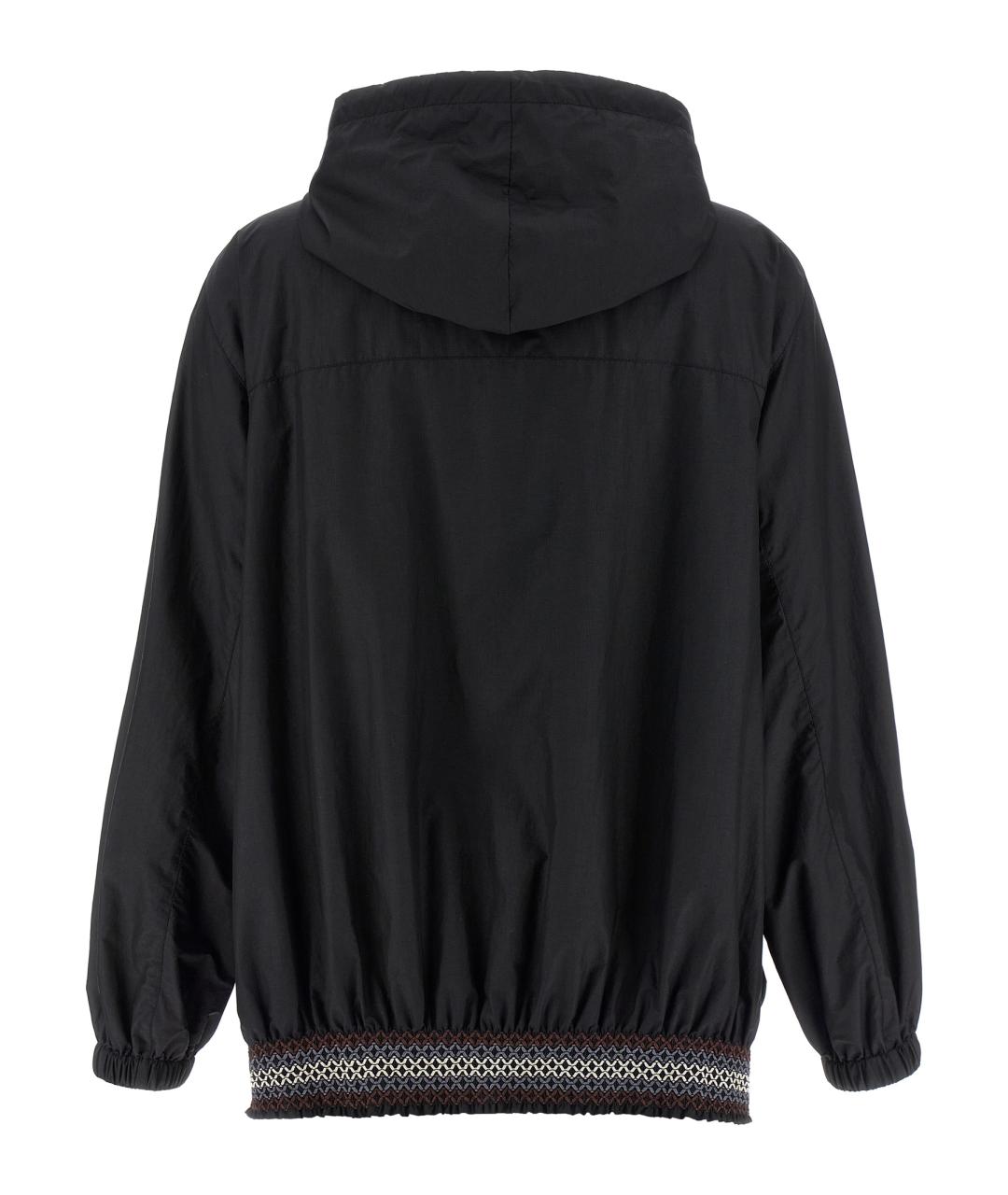 MONCLER GRENOBLE Черная полиамидовая куртка, фото 2