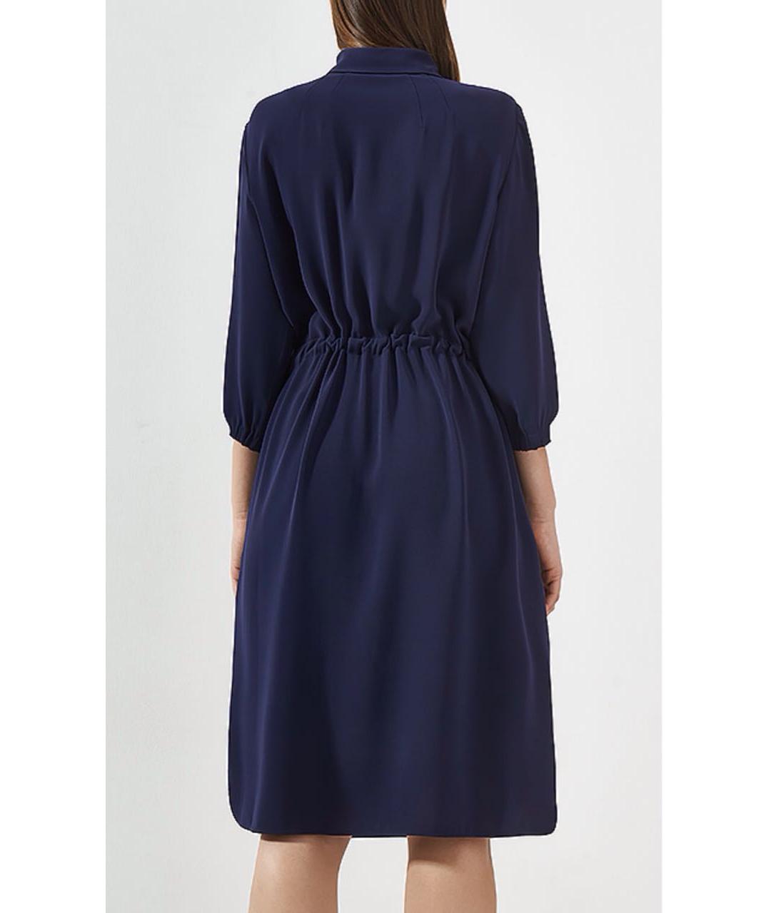 BOGNER Темно-синее повседневное платье, фото 3