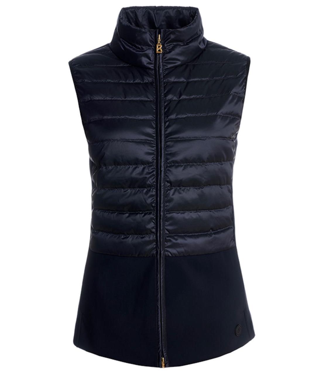 BOGNER Темно-синий полиэстеровый жилет, фото 1