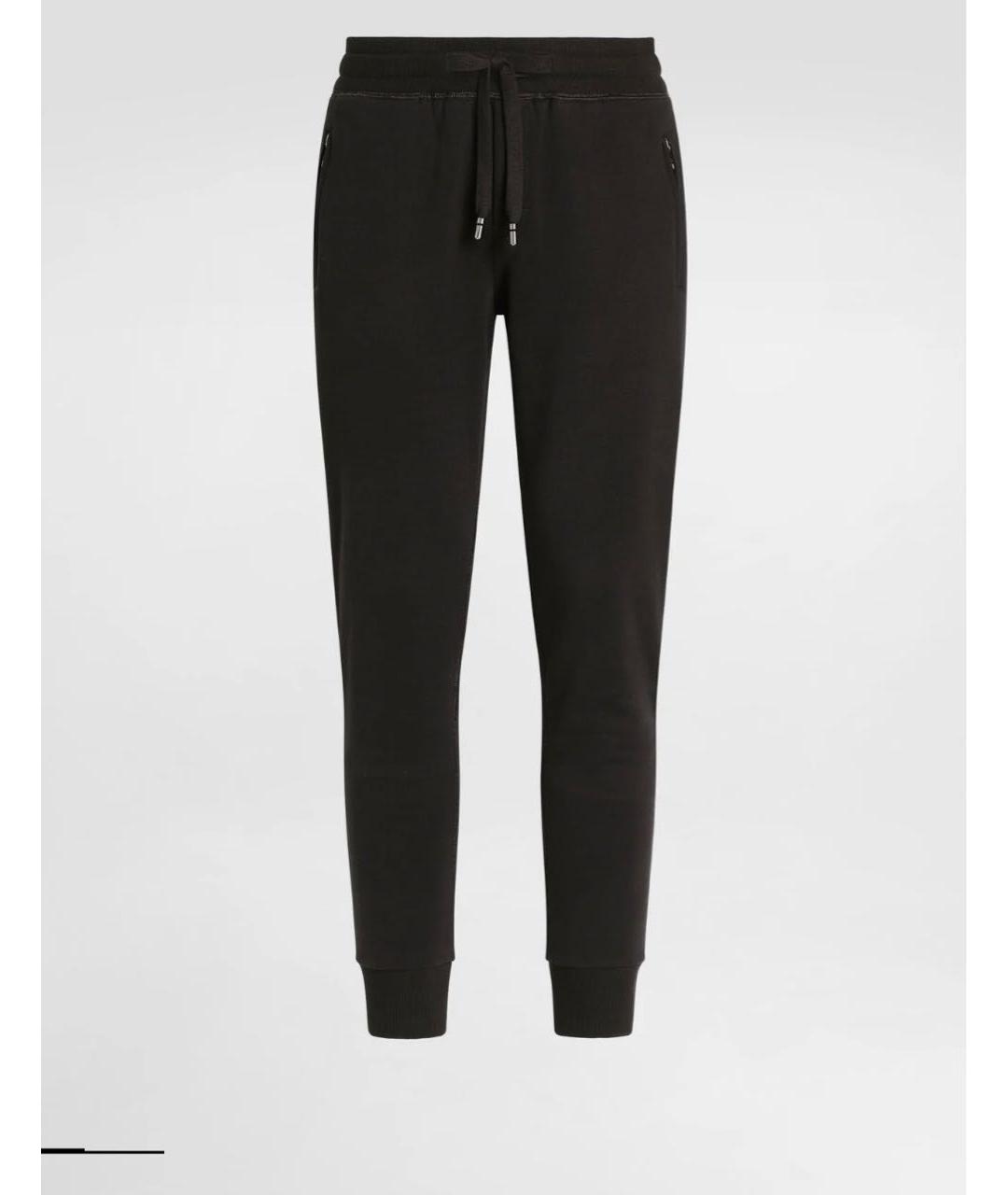 DOLCE&GABBANA Черный синтетический спортивный костюм, фото 2