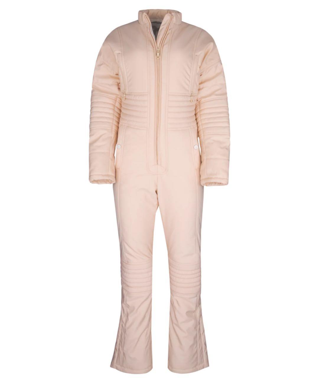 CHANEL Бежевый полиэстеровый комбинезон, фото 1