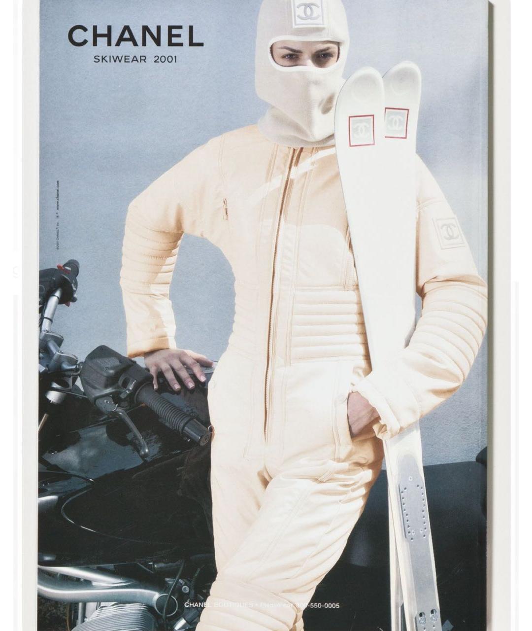 CHANEL Бежевый полиэстеровый комбинезон, фото 5