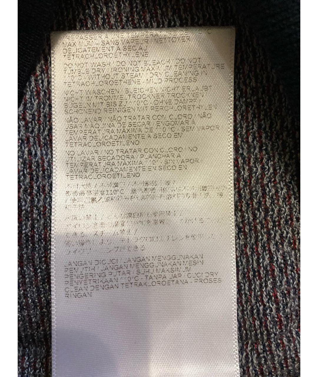 BRIONI Темно-синий шерстяной джемпер / свитер, фото 6