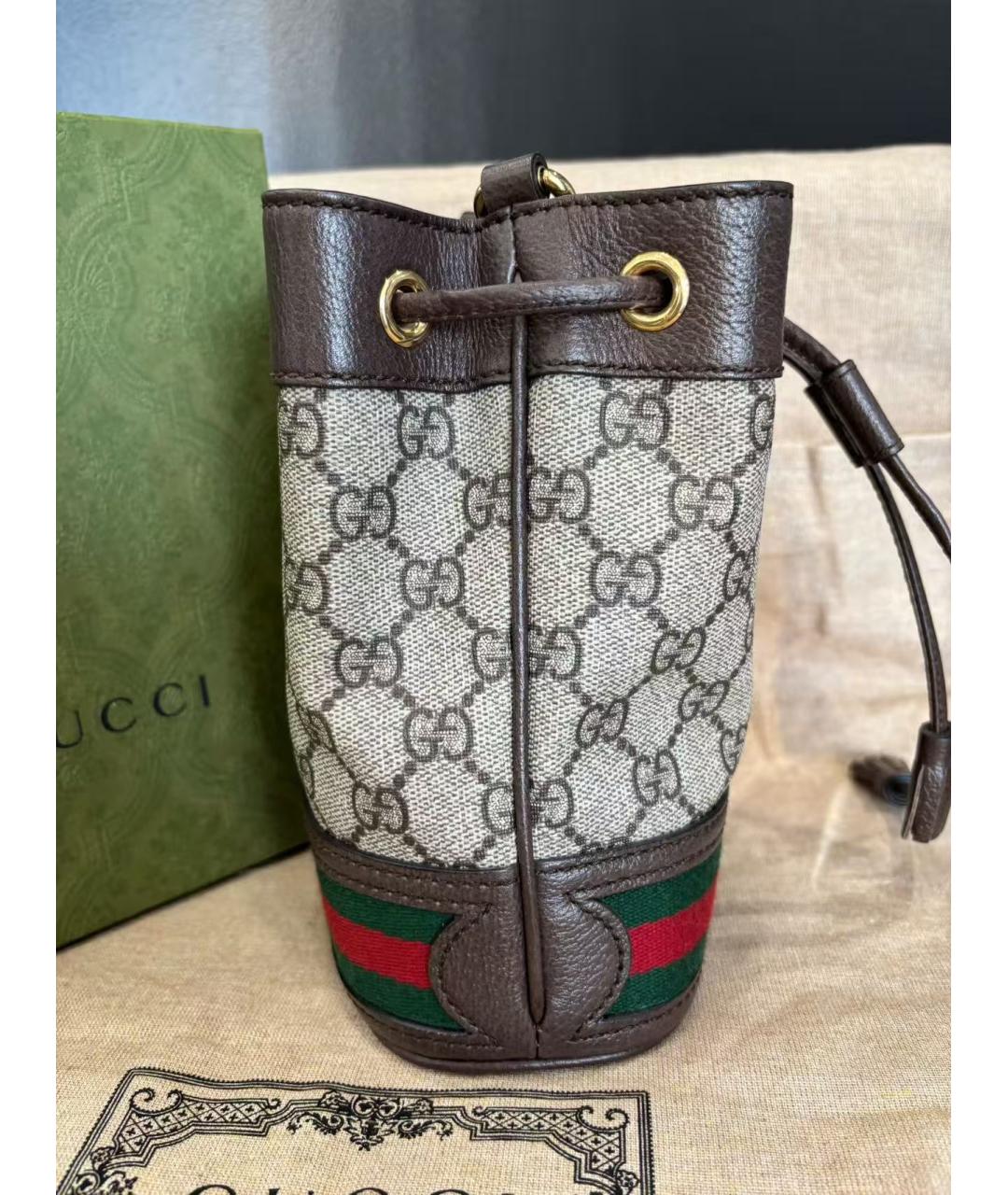 GUCCI Мульти кожаная сумка через плечо, фото 5