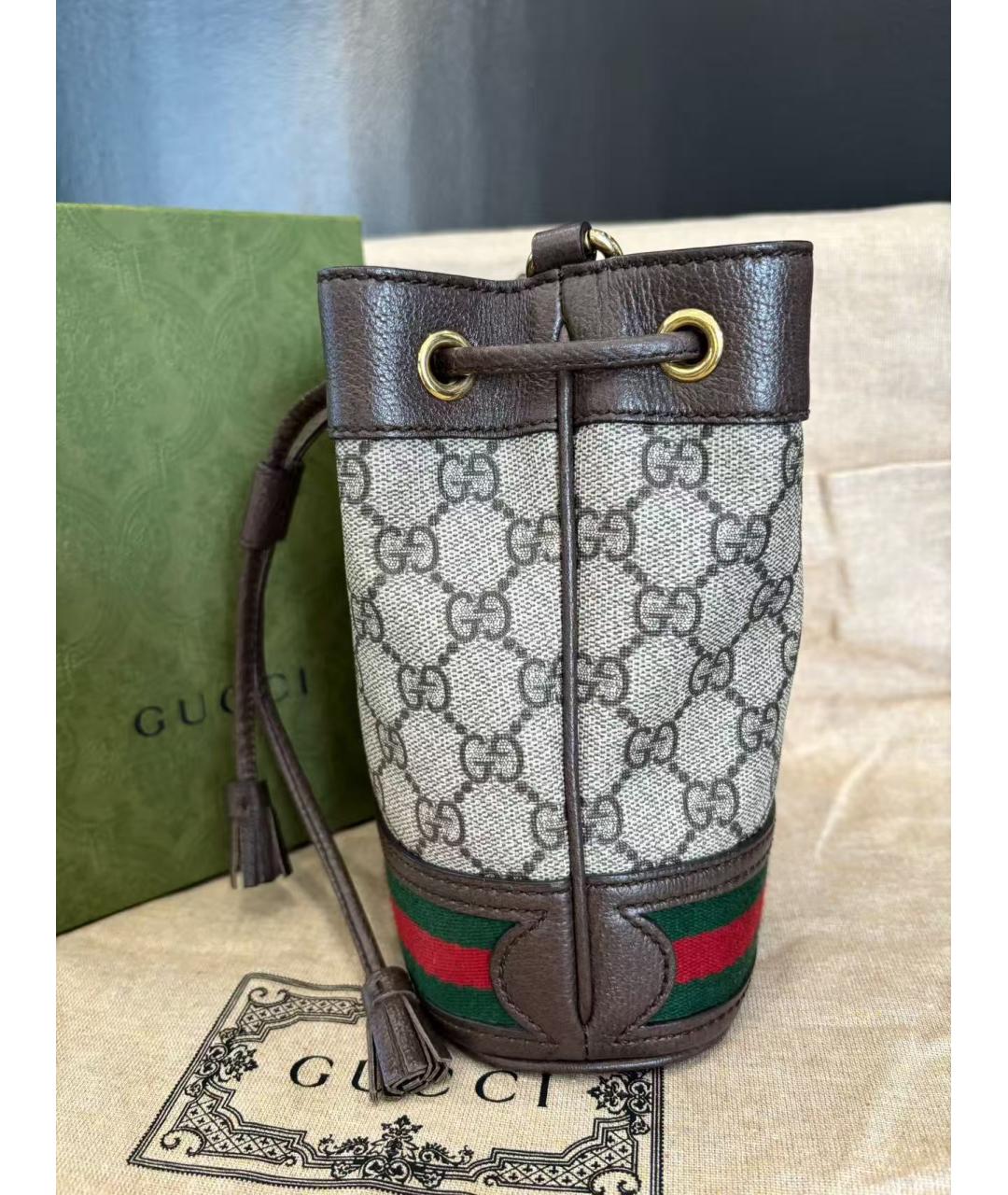 GUCCI Мульти кожаная сумка через плечо, фото 6