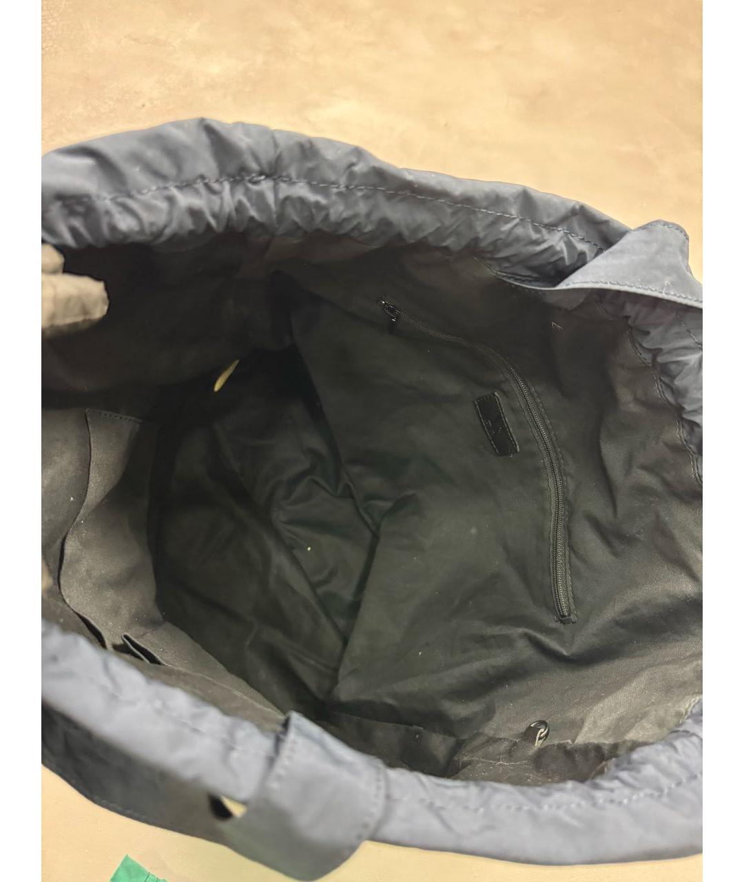 YOHJI YAMAMOTO Темно-синий рюкзак, фото 5