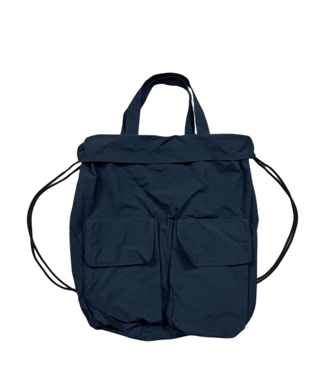 YOHJI YAMAMOTO Темно-синий рюкзак, фото 1