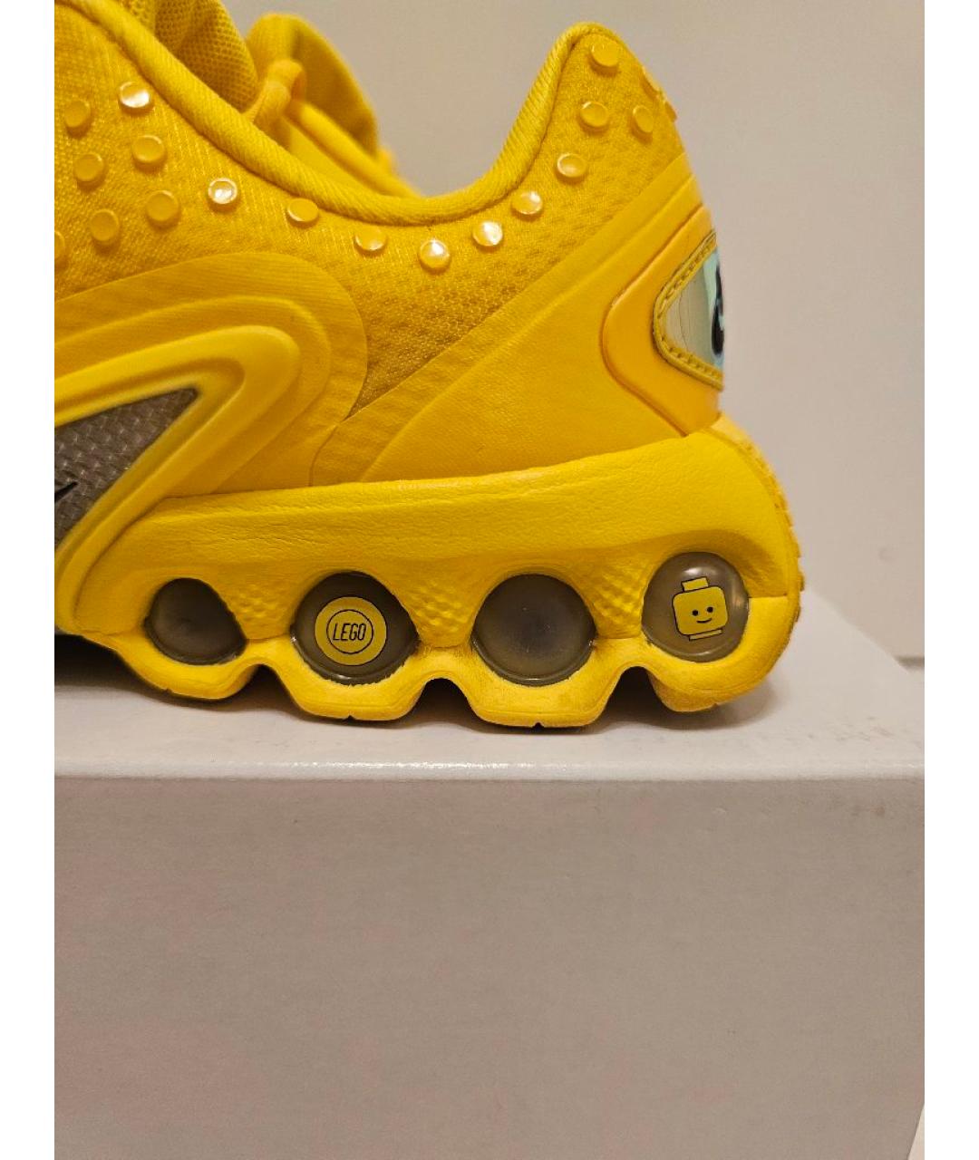 NIKE KIDS Желтые текстильные кеды, фото 6