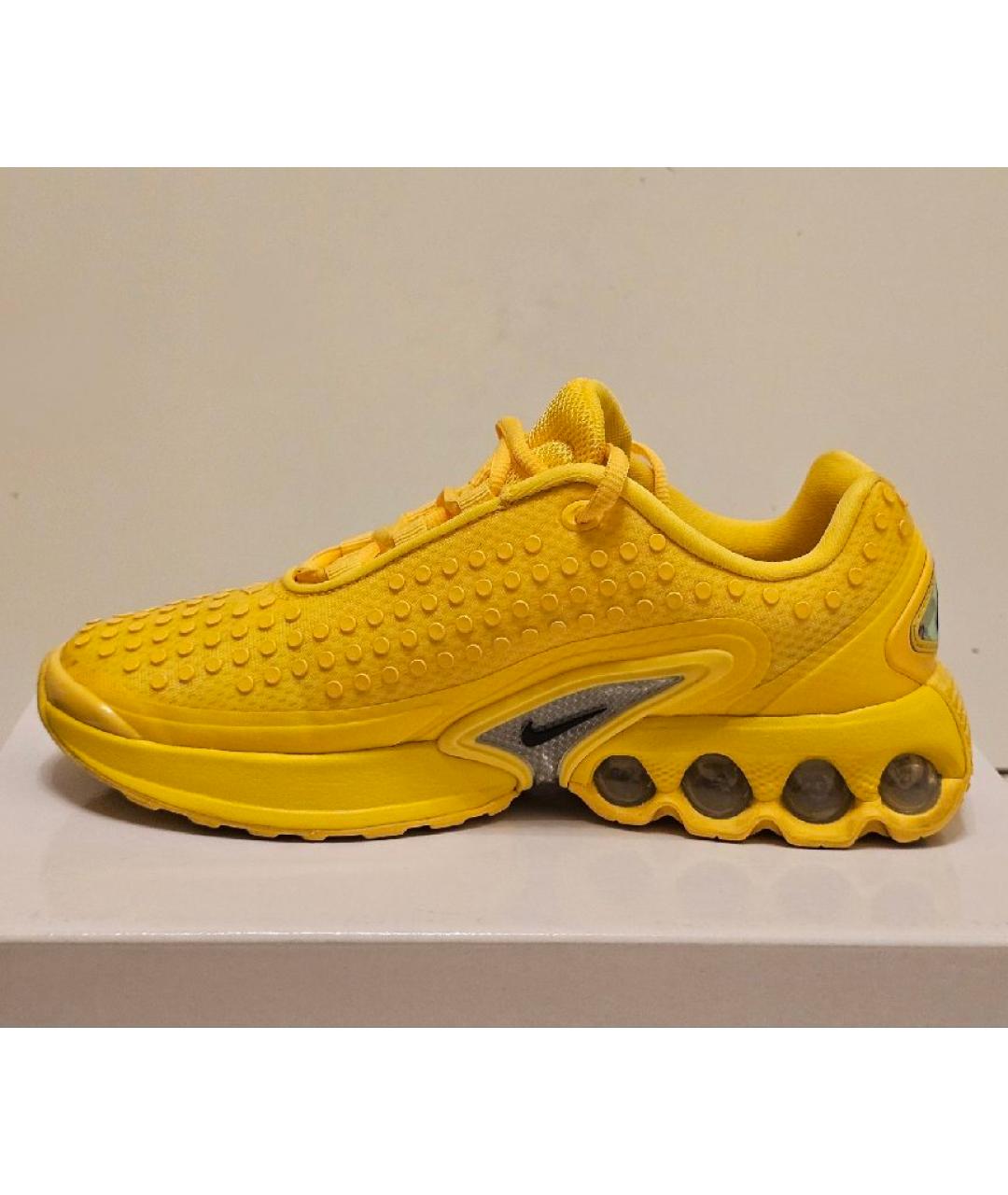 NIKE KIDS Желтые текстильные кеды, фото 5