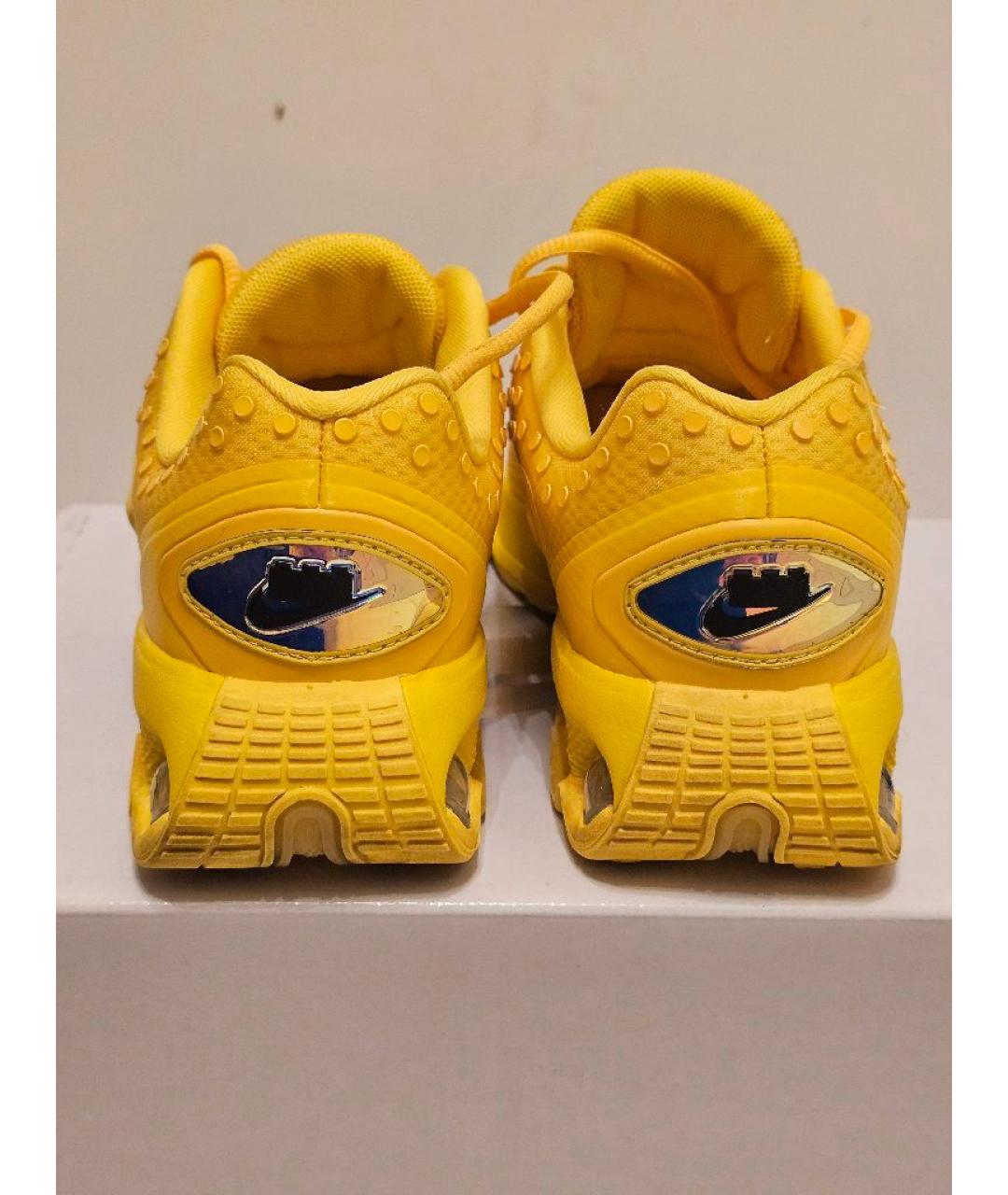 NIKE KIDS Желтые текстильные кеды, фото 4