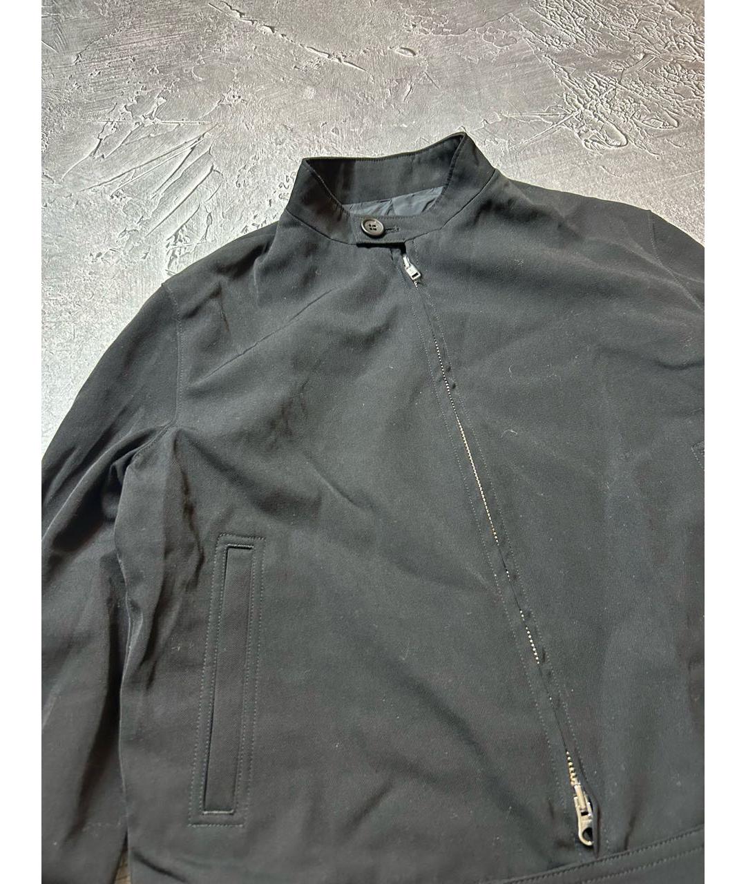 YOHJI YAMAMOTO Черный шерстяной жакет/пиджак, фото 2