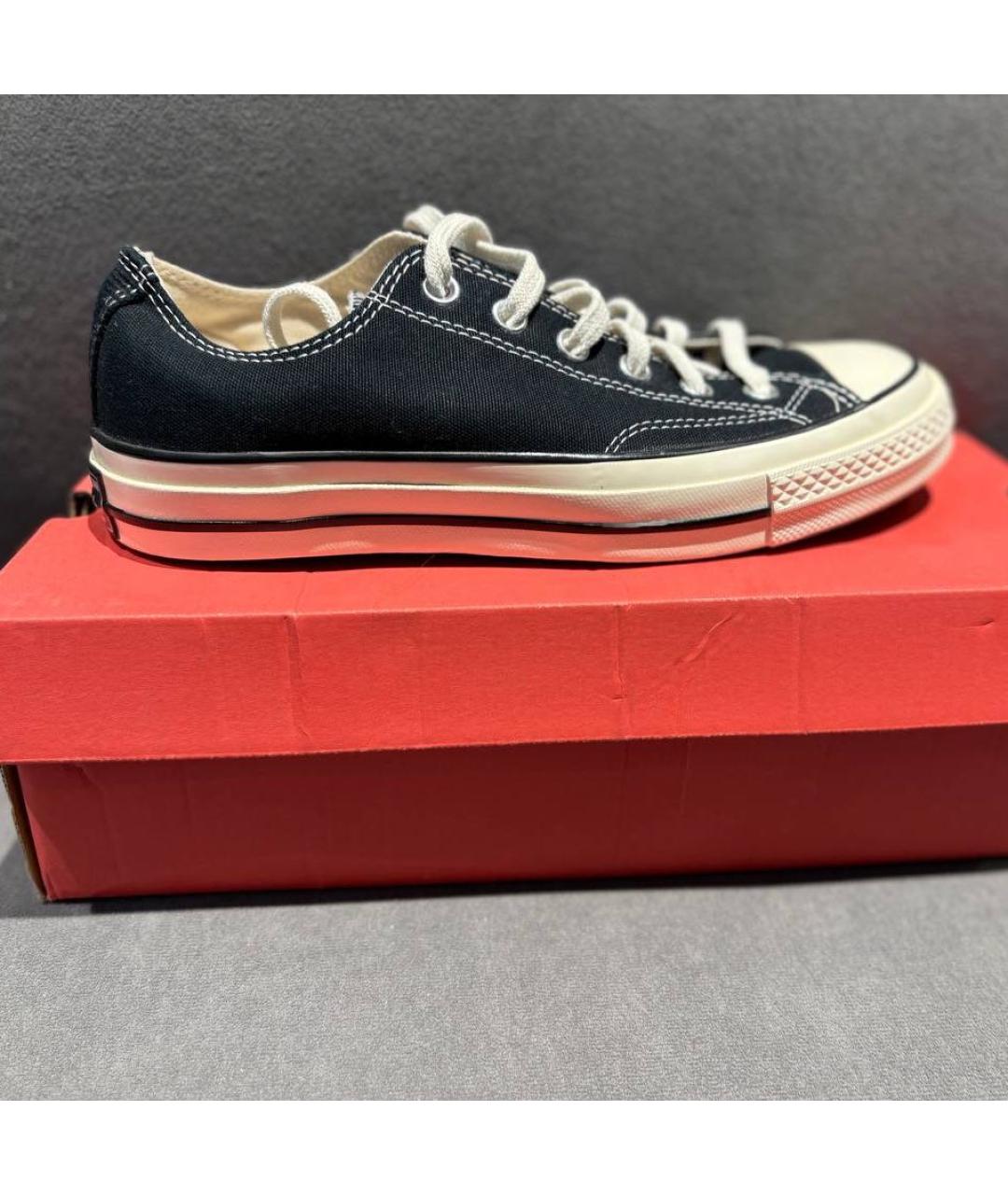 CONVERSE Черные текстильные кеды, фото 5