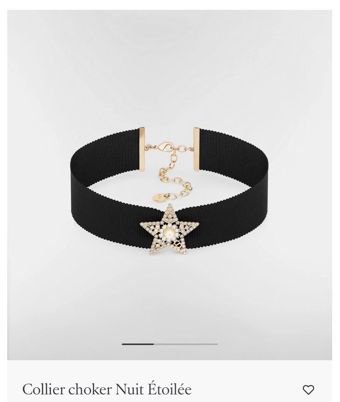 CHRISTIAN DIOR Черный чокер, фото 2