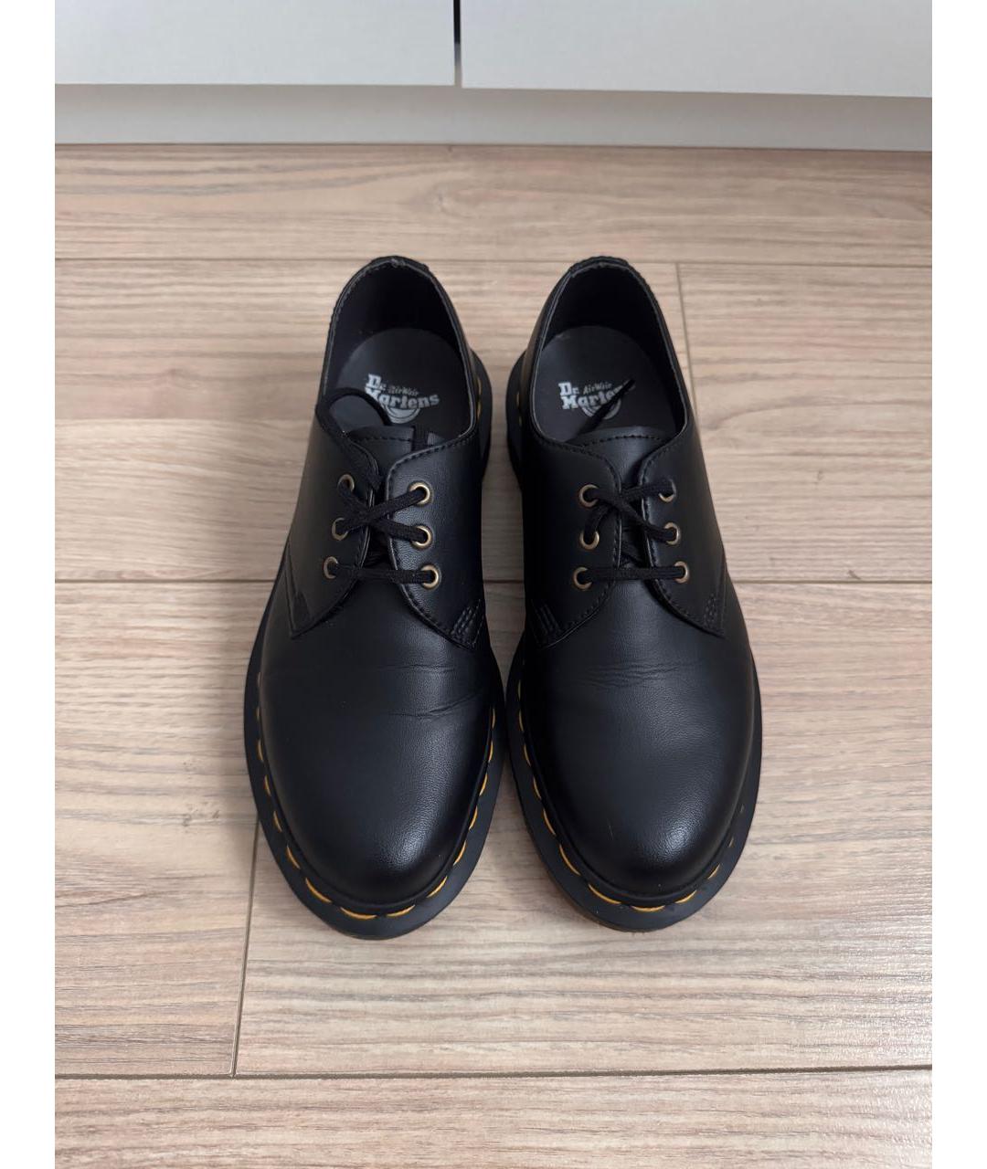 DR. MARTENS Черные брогги и оксфорды из искусственной кожи, фото 5