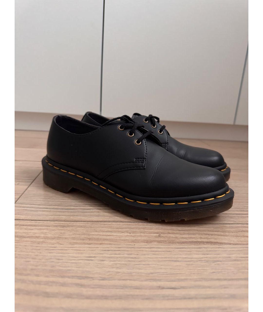 DR. MARTENS Черные брогги и оксфорды из искусственной кожи, фото 6