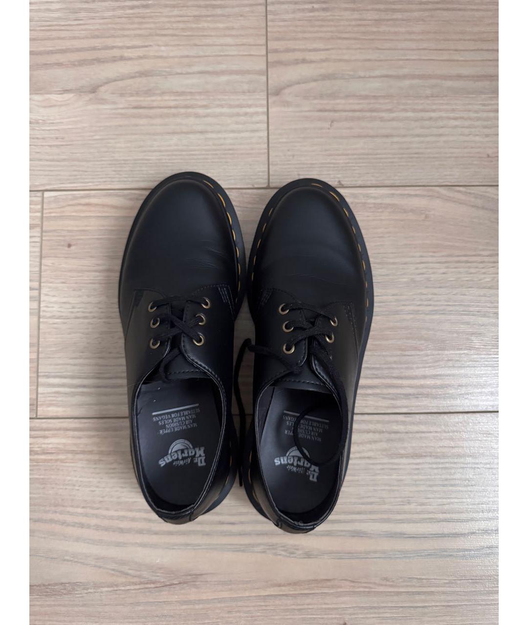 DR. MARTENS Черные брогги и оксфорды из искусственной кожи, фото 3