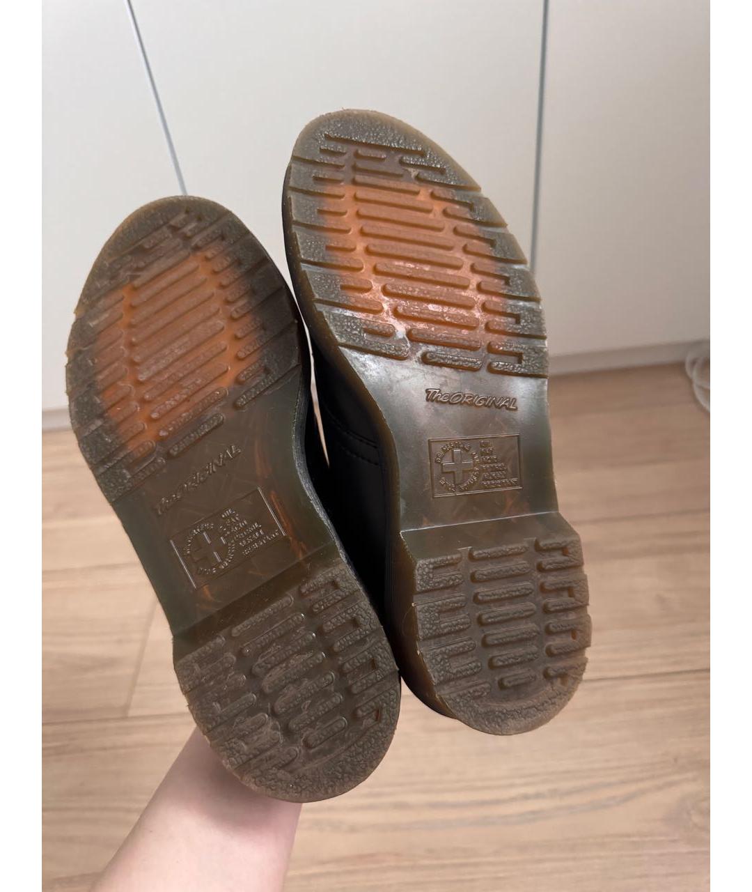 DR. MARTENS Черные брогги и оксфорды из искусственной кожи, фото 8