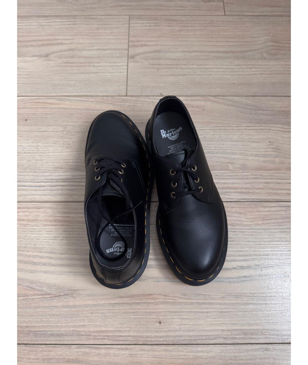 DR. MARTENS Черные брогги и оксфорды из искусственной кожи, фото 7