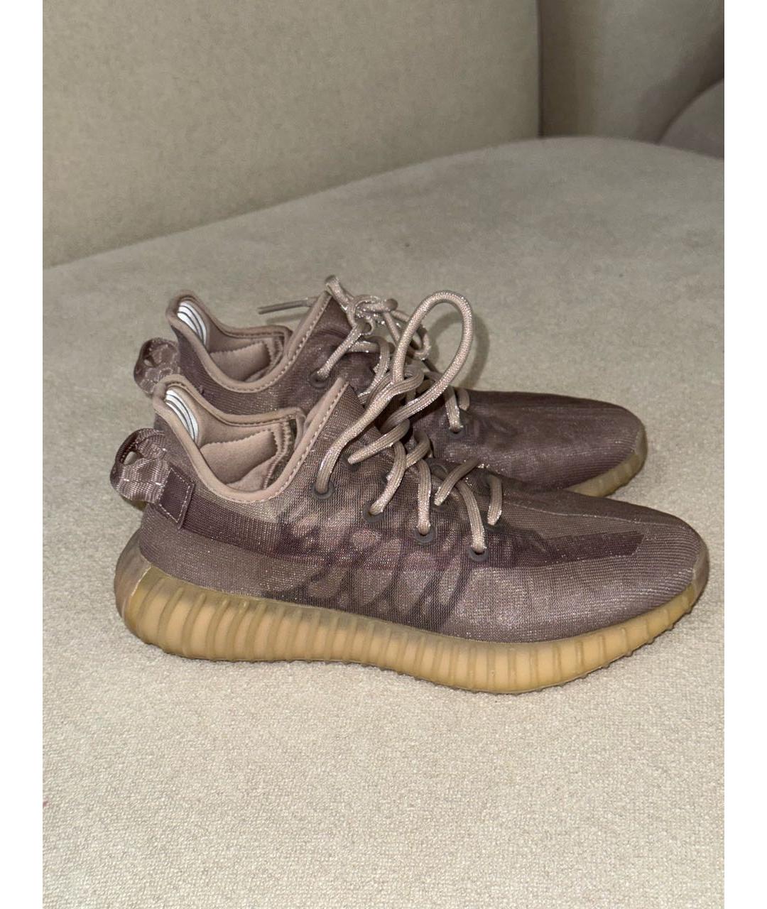 ADIDAS YEEZY Фиолетовые текстильные кроссовки, фото 8