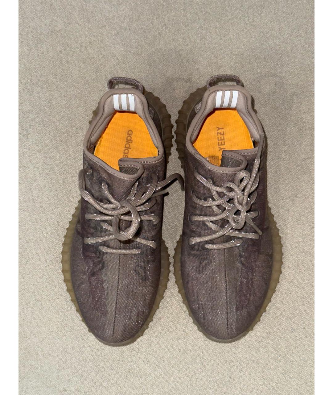 ADIDAS YEEZY Фиолетовые текстильные кроссовки, фото 7